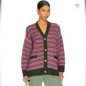Daydreamer striped cardigan